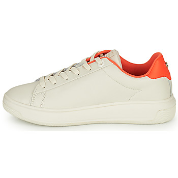 Tommy Hilfiger LOWCUT LEATHER CUPSOLE White / Pink