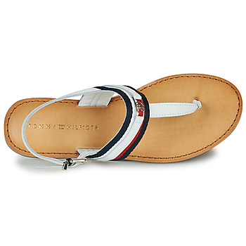 Tommy Hilfiger CORPORATE WEBBING FLAT SANDAL Navy / Red / White