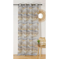 Home Sheer curtains Linder DUNE White