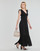 Clothing Women Long Dresses Liu Jo MANHATTAN Black