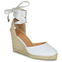 Shoes Women Sandals Castaner Carina White / Gold