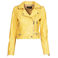 Clothing Women Leather jackets / Imitation leather Oakwood KYOTO Yellow