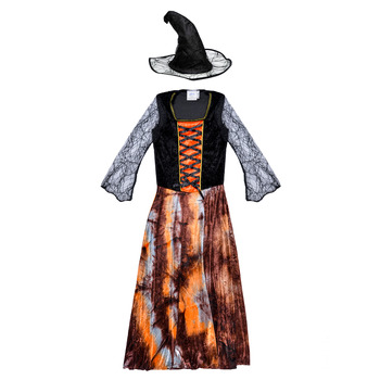 Clothing Girl Fancy Dress Fun Costumes COSTUME ENFANT DAZZLING WITCH Multicolour