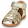 Shoes Girl Sandals Bisgaard CARLY Gold