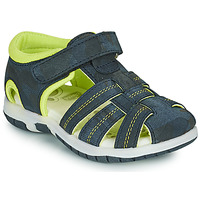 Shoes Boy Sandals Chicco FAUSTO Marine / Green