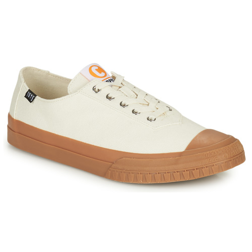Shoes Men Low top trainers Camper Lona Houston/Camaleon Ry Miel White