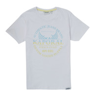 Clothing Boy Short-sleeved t-shirts Kaporal ROBIN White