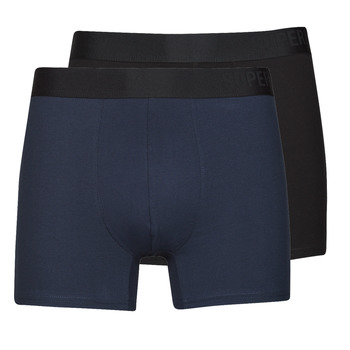 Underwear Men Boxer shorts Superdry BOXER OFF SET X4 Black / Marine