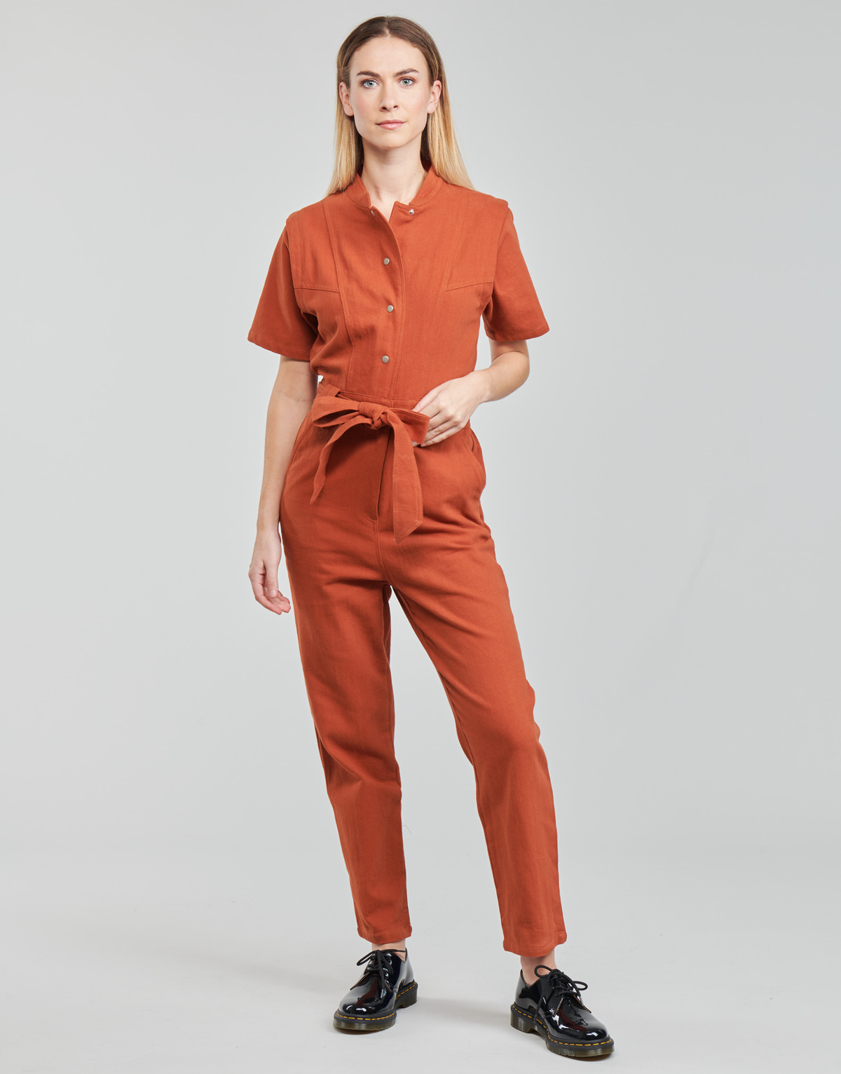 Clothing Women Jumpsuits / Dungarees Betty London CRIEL Rust