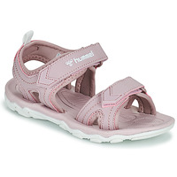 Shoes Girl Outdoor sandals hummel SANDAL SPORT JR Pink