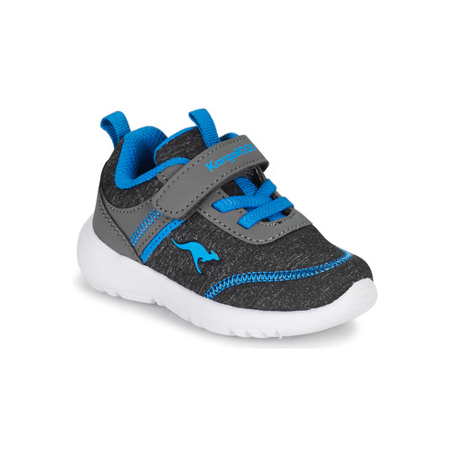 Shoes Boy Low top trainers Kangaroos KY-Chummy EV Grey / Blue