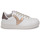 Shoes Women Low top trainers Victoria 1258202NUDE White / Gold