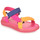 Shoes Girl Sandals Mod'8 LAMIS Pink / Marine / Orange
