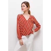 Clothing Women Tops / Blouses Fashion brands  Rust
