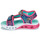 Shoes Girl Sandals Skechers FLUTTER HEARTS SANDAL Pink / Black / Blue