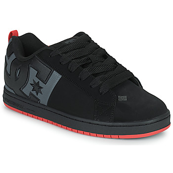 Shoes Men Low top trainers DC Shoes COURT GRAFFIK SQ Black / Red