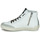 Shoes Women Hi top trainers Meline NKC320 White / Black / Leo