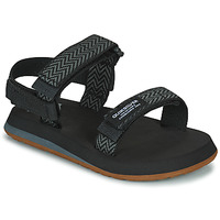Shoes Boy Sandals Quiksilver MONKEY CAGED YOUTH Black / Grey