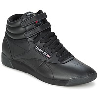 Shoes Women Hi top trainers Reebok Classic FREESTYLE Black