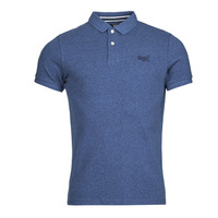 Clothing Men Short-sleeved polo shirts Superdry CLASSIC PIQUE POLO Bright / Blue / Marl