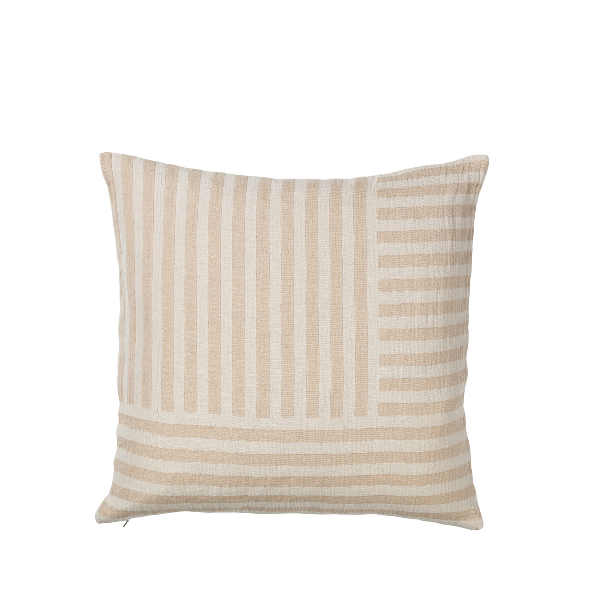 Home Cushions covers Broste Copenhagen FRANKIE Taupe