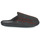 Shoes Men Slippers Isotoner 98031 Grey / Red