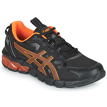 Shoes Boy Low top trainers Asics GEL-QUANTUM 90 GS Black / Orange