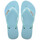Shoes Women Flip flops Havaianas SLIM GLITTER FLOURISH Blue