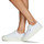 Shoes Women Low top trainers Superga 2631 STRIPE PLATEFORM White