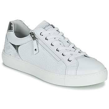 Shoes Women Low top trainers NeroGiardini E218100D-707 White / Silver