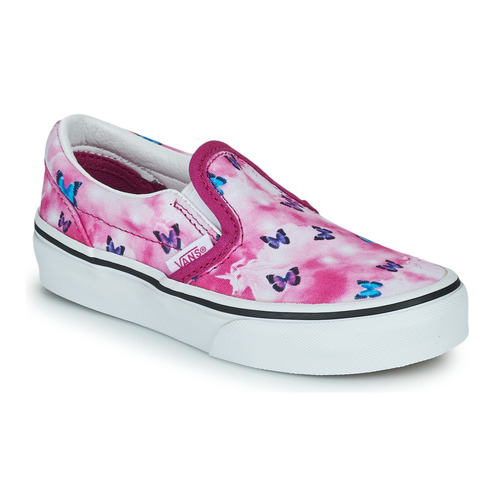 Shoes Girl Slip-ons Vans SLIP-ON Pink