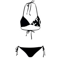 Clothing Women Bikinis Roxy SD BE CL TIKI TRI REG TS SET  black