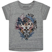 Clothing Girl Short-sleeved t-shirts Zadig & Voltaire OUFU Grey
