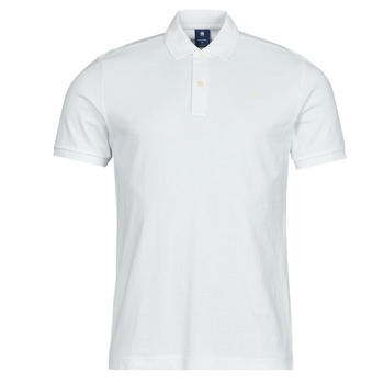 Clothing Men Short-sleeved polo shirts G-Star Raw Dunda slim polo s\s White