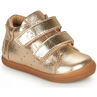 Shoes Girl Hi top trainers Citrouille et Compagnie TAPELLE Gold