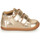 Shoes Girl Hi top trainers Citrouille et Compagnie TAPELLE Gold
