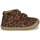 Shoes Girl Hi top trainers Citrouille et Compagnie JUKI Cognac / Leopard