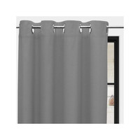 Home Curtains & blinds Soleil D'Ocre PANAMA Grey / Clear