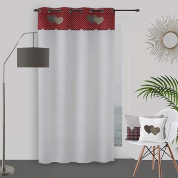 Home Curtains & blinds Soleil D'Ocre LOVE Red