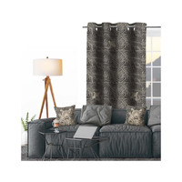 Home Curtains & blinds Soleil D'Ocre SAFARI Anthracite
