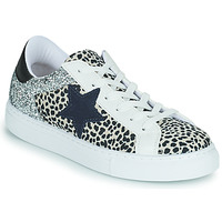 Shoes Women Low top trainers Yurban ANISTAR Leopard