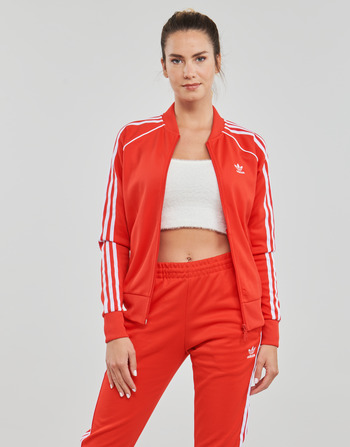 Clothing Women Track tops adidas Originals SST TRACKTOP PB Red