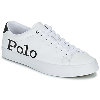 Shoes Men Low top trainers Polo Ralph Lauren LONGWOOD-SNEAKERS-LOW TOP LACE White