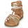 Shoes Girl Sandals Bullboxer ALM018F1S-SKGL Beige / Pink