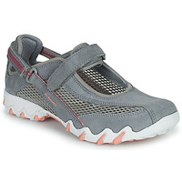 Shoes Women Outdoor sandals Allrounder by Mephisto NIRO Grey / Pink