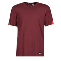 Clothing Men Short-sleeved t-shirts adidas Performance FI 3 Stripes Tee Shadow / Red