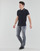 Clothing Men Slim jeans Le Temps des Cerises 711 BASIC Grey