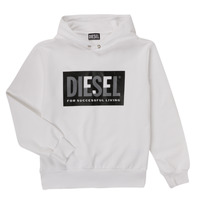 Clothing Children Sweaters Diesel SMILEY OVER White