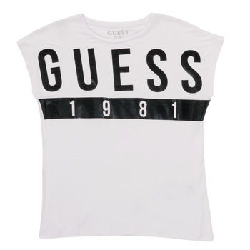 Clothing Girl Short-sleeved t-shirts Guess BELIO White