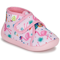 Shoes Girl Slippers Citrouille et Compagnie VIVALAVIDA Pink